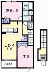 セントポーリアⅡの物件間取画像